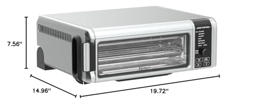Ninja Digital Air Fry Countertop Oven, 8-in-1, XL Capacity, Silver, SP101 G9880
