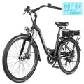 ANCHEER Electric Bike for Adults, 48V 500Wh, 60 Miles, Removable Battery, 26" Commuter W45275