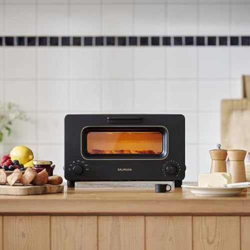 BALMUDA The Toaster Steam Oven Toaster, 5 Cooking Modes, Gray, US Version Z54734