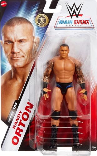 Mattel WWE Randy Orton Action Figure, Main Event Series 6-Inch Collectible W816877