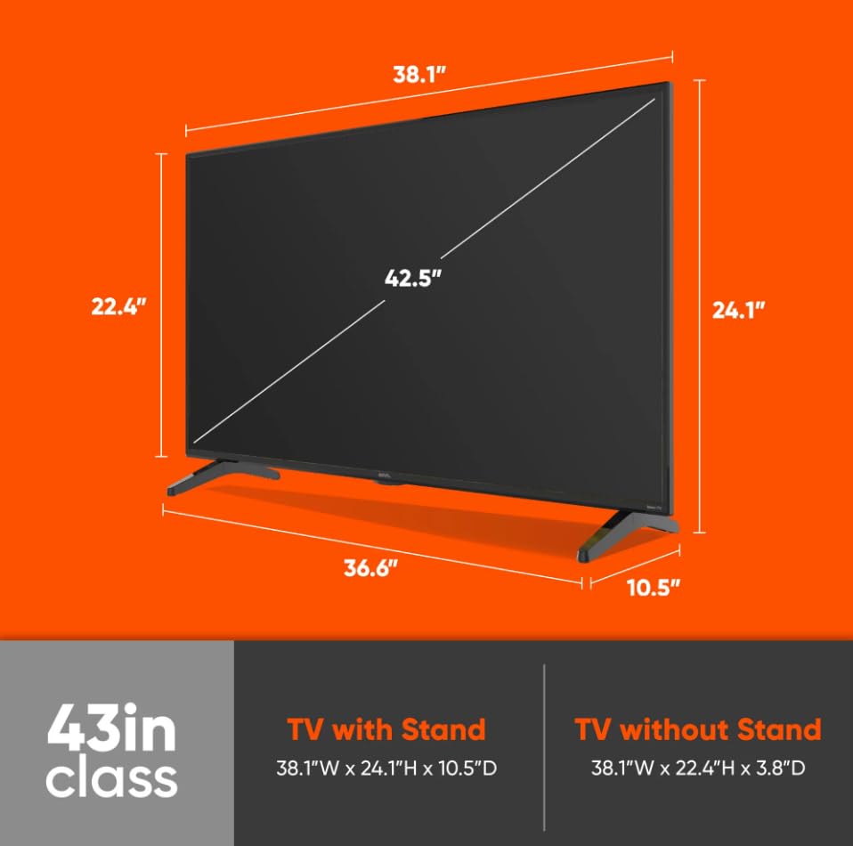ONN 50-Inch Class 4K Ultra HD LED Smart TV HDR (Renewed) Q782206
