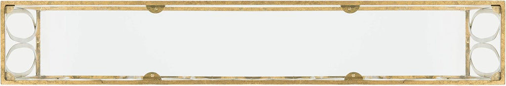 Safavieh Home Carina Gold Foil Glass Console Table S95666