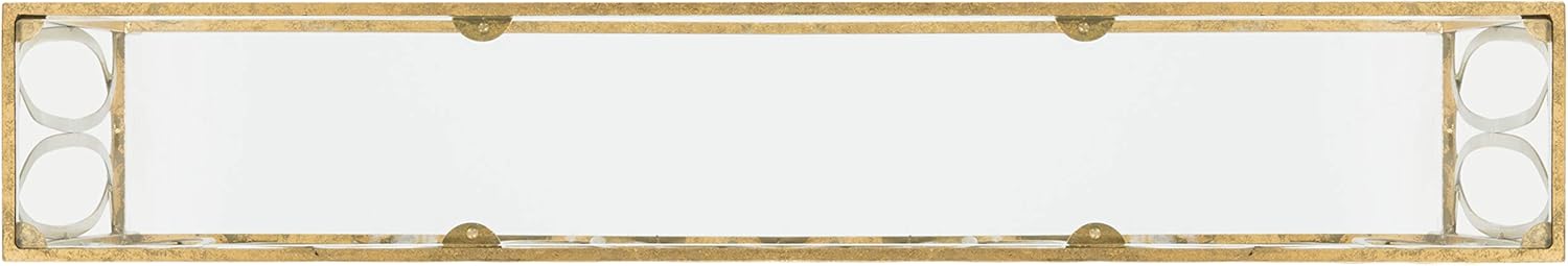 Safavieh Home Carina Gold Foil Glass Console Table S95666
