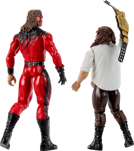 Mattel WWE Main Event Championship Showdown 2-Pack Action Figures & Accessory O3534