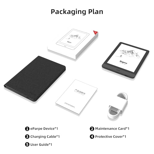 Bigme E-Ink Tablet 6-Inch Book Reader 32GB Black T993