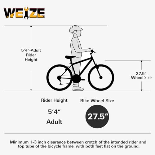 WEIZE Mountain Bike 26 27.5 inch Dual Full Suspension MTB Bicycle F2799