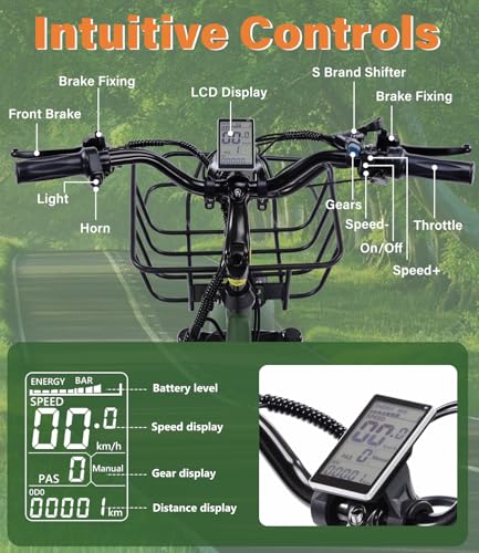 Electric Tricycle for Adults, 750W, Folding Fat Tire, 48V Removable Battery O76597