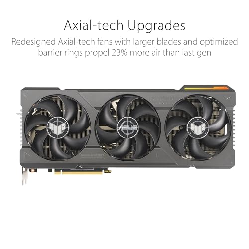 ASUS TUF Gaming GeForce RTX 4080 Super OC Edition Graphics Card, 16GB GDDR6X M329538