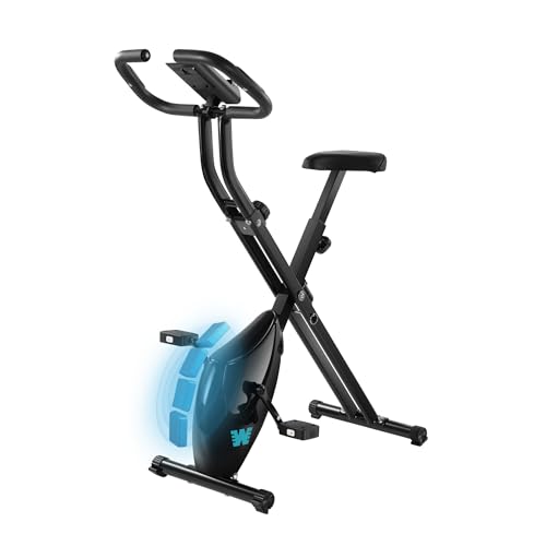 BARWING Foldable Exercise Bike for Home Workout, 350LB Capacity Z9564