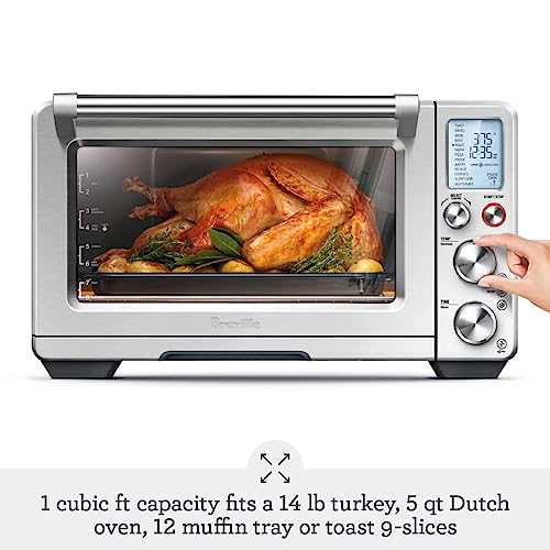 Breville Smart Oven Air Fryer Pro Convection Oven, Brushed Stainless Steel N8403