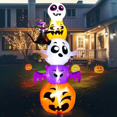Meland Halloween Inflatable 8FT Outdoor Decorations with LED Light L6475