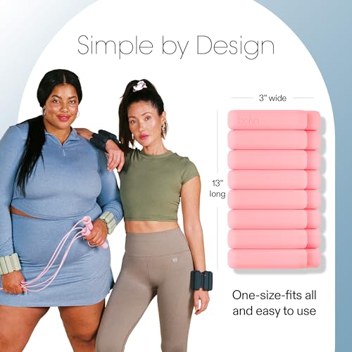 Bala Bangles Wrist & Ankle Weights Adjustable Silicone Set for Women Men Y10032