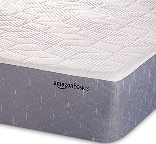 Amazon Basics Cooling Gel Memory Foam Mattress, Medium-Firm, King Size F9813