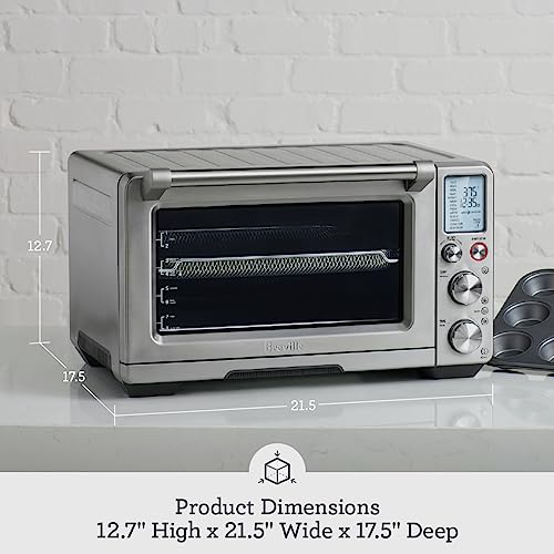 Breville Smart Oven Air Fryer Pro Convection Oven, Brushed Stainless Steel N8403