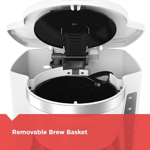 BLACK+DECKER 12-Cup Programmable Digital Coffee Maker, Black D647511