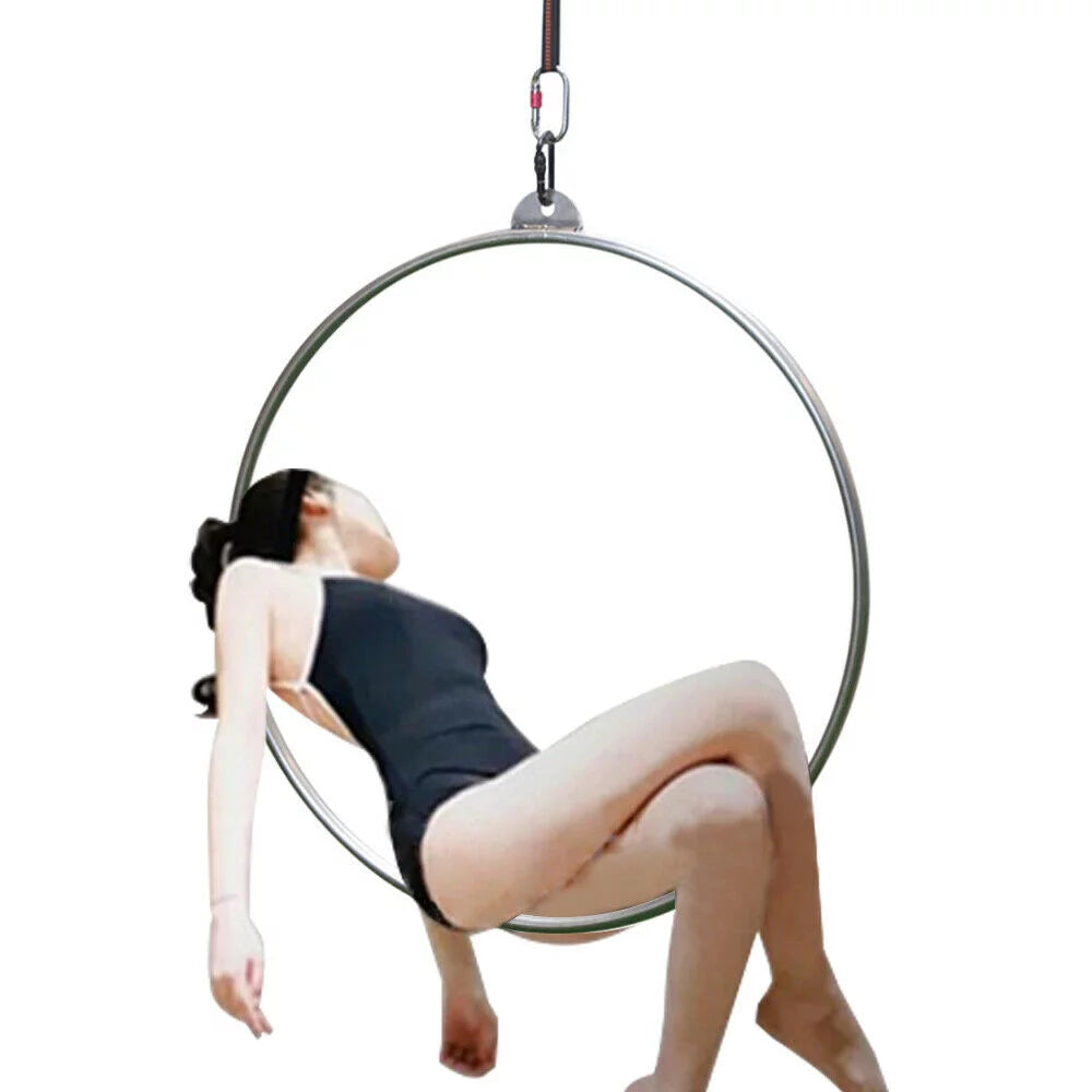 Miumaeov 33.5" Yoga Ring Aerial Lyra Hoop Gymnastic Equipment V42127