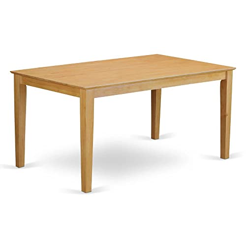 East West Furniture Capri 7 Piece Kitchen Counter Height Set with Table and 6 Chairs R680342