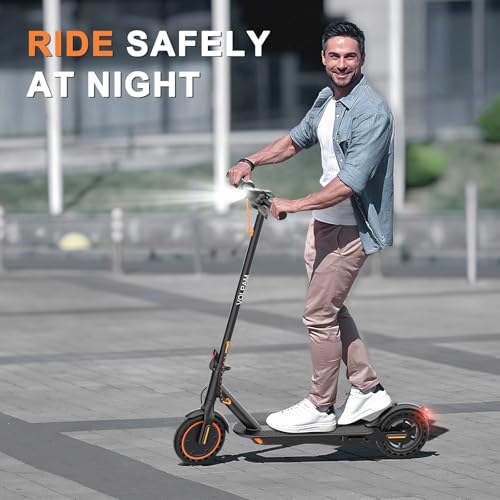 VOLPAM Electric Scooter, 350W/500W, 8.5"/10" Tires, Folding E-Scooter with Dual Braking Q653200