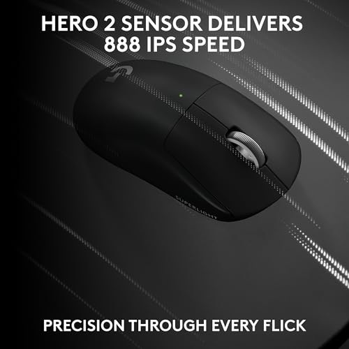 Logitech G PRO X Superlight 2 DEX Wireless Gaming Mouse, 60g, White D21215