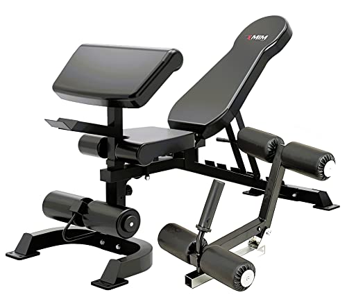 MiM USA Hercules EX Commercial All in One Gym Machine with 400 lb Weight Stack W526181