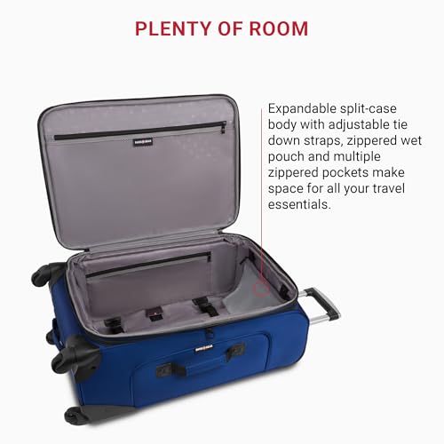 SwissGear Sion Softside Expandable Luggage, Black, 29-Inch C81483