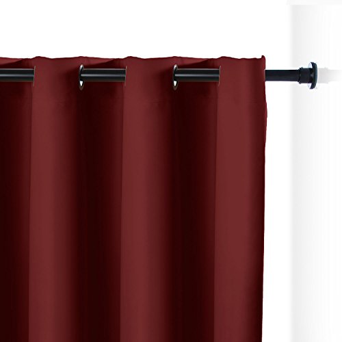 Tension Rod Room Divider Curtain Kit - 8ft Tall x 10ft-12ft 6in Wide, Stone White Q31183