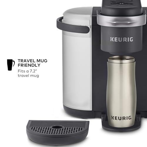 Keurig K-Cafe Single-Serve Coffee, Latte & Cappuccino Maker with Milk Frother, Dark Charcoal H6761