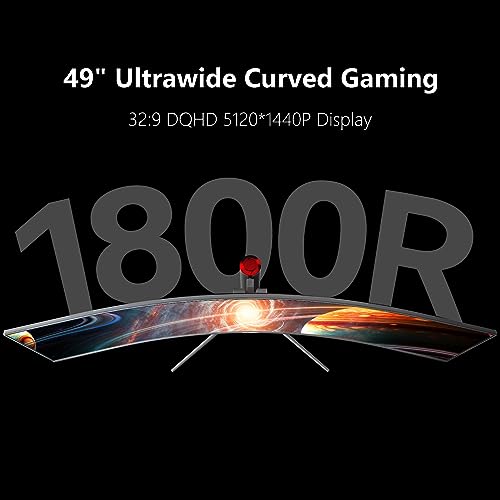 INNOCN 49" Curved Ultrawide Gaming Monitor 120Hz QHD 32:9 E79455