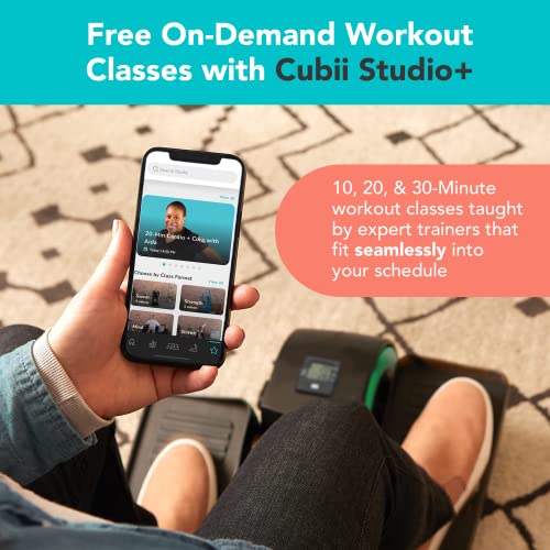 Cubii JR1 Under Desk Elliptical Seated Pedal Exerciser for Home G418003