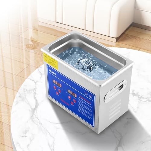 VEVOR Professional Ultrasonic Cleaner with Digital Timer & Heater, 3L W817988