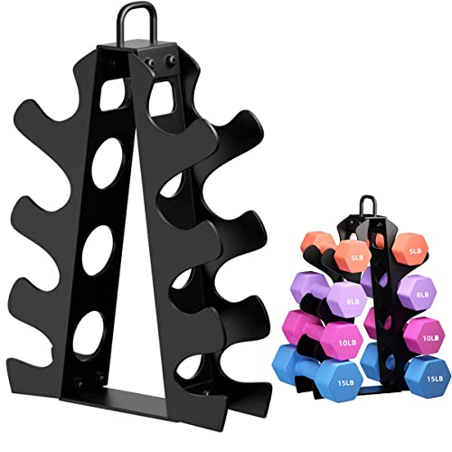 OKUGAFIT Compact A-Frame Dumbbell Rack for Home Gym D110256