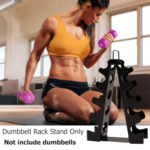 OKUGAFIT Compact A-Frame Dumbbell Rack for Home Gym D110256