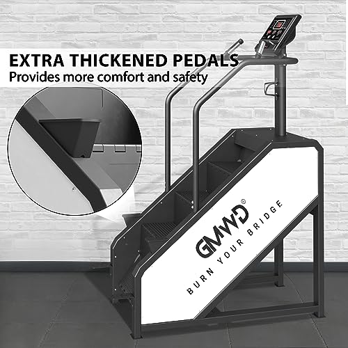 GMWD Stair Stepper with LED Screen, 15 Resistance Levels, 441LBS K61813