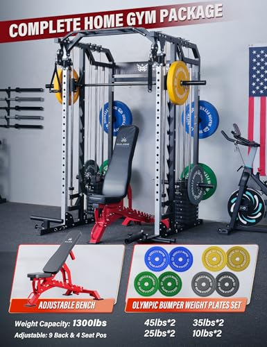 Major Fitness Drone2 Advanced Smith Machine All-in-One Home Gym N49586