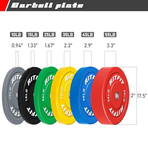 RitFit Multi-Functional Folding Squat Rack for Home Gym, Wall Mounted with Attachments V171188
