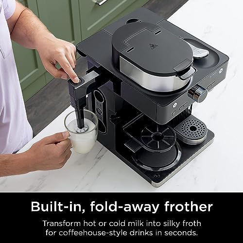 Ninja Espresso & Coffee Maker & Barista System, Black, CFN601 N3810
