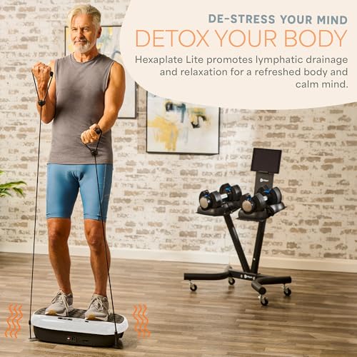 Lifepro Vibration Plate Exercise Machine with Magnetic Acupoints for Full Body Fitness P3479