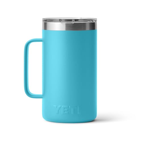 YETI Rambler 24 oz Mug, Stainless Steel, Vacuum Insulated N160