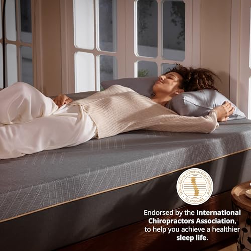 EGOHOME 14 Inch King Size Memory Foam Mattress, Cooling Copper Gel, Medium Firm L623776