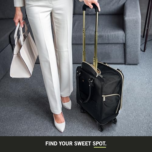 Kenneth Cole REACTION Chelsea Chevron Quilted Luggage, Black, 24-Inch V572