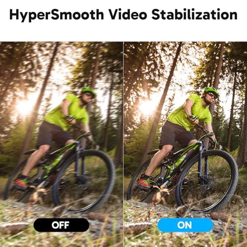 AKASO V50 Elite 4K60fps Action Camera with 128GB MicroSDXC U3 Memory Card Bundle G5217