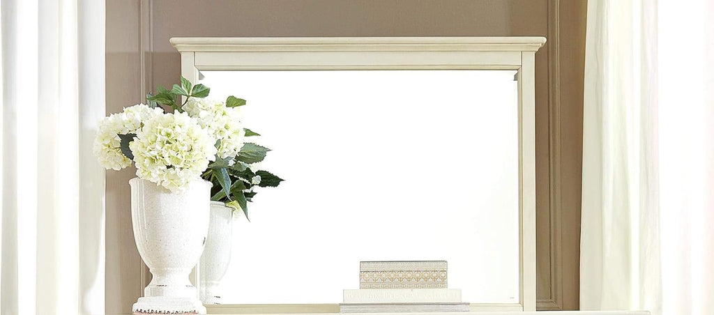 Northlake 8 Drawer Coastal Solid Wood Double Dresser White Linen O132