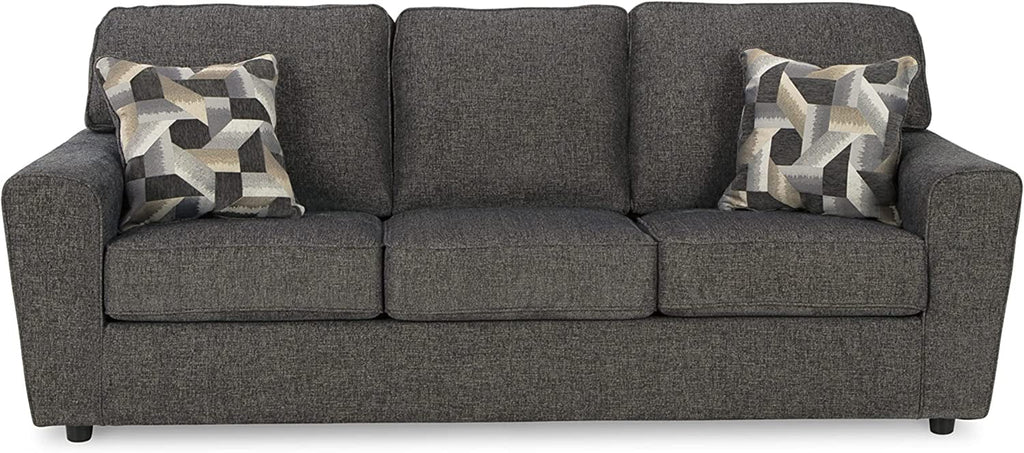 Ashley Furniture Cascilla Contemporary Fabric & Wood Sofa Gray B993
