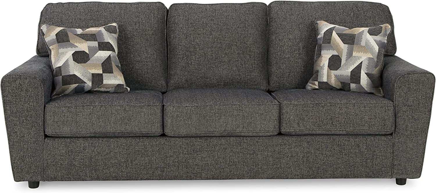 Ashley Furniture Cascilla Contemporary Fabric & Wood Sofa Gray B993