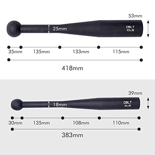Steel Indian Clubs for Strength Training R1123
