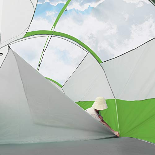 CAMPROS CP Tent 8 Person Weather Resistant Family Camping Tent with Carry Bag Z5924