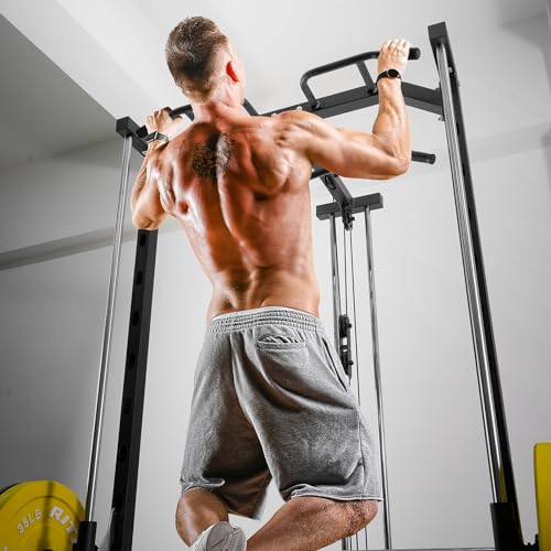 RitFit Smith Machine Power Rack with LAT-Pull Down System T1228