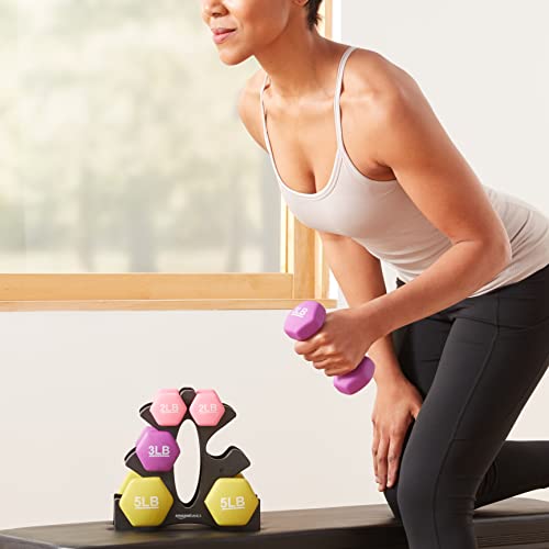 Amazon Basics Neoprene Dumbbell Hand Weights G9434