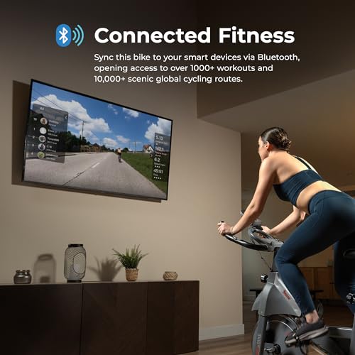 Sunny Health & Fitness Indoor Cycling Bike with Adjustable Seat & Multi-Grip Handlebar A879