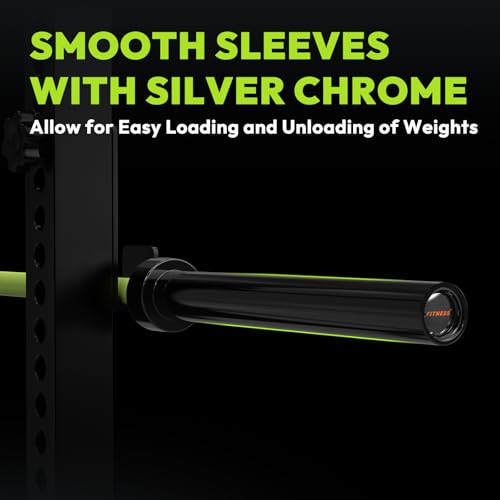 Olympic Barbell 45lb 2-inch Weight Bar for Strength Training X886729